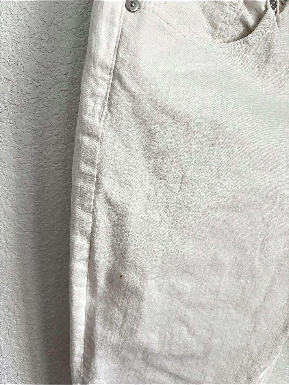 LOFT Skinny Jeans in White Waist 29 - Picture 5 of 6